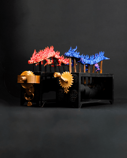 Chinesischer Drache Bewegliches Spielzeug - Festival Drache Bewegliche Schreibtischdekoration