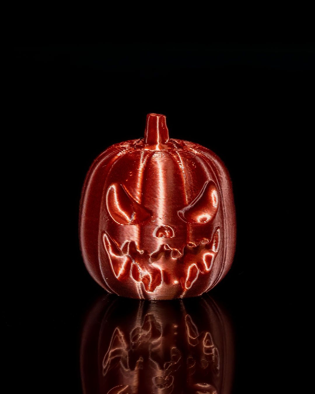 Halloween Bartiger Kürbis Ketten Orange Schlüsselanhänger Taschenanhänger
