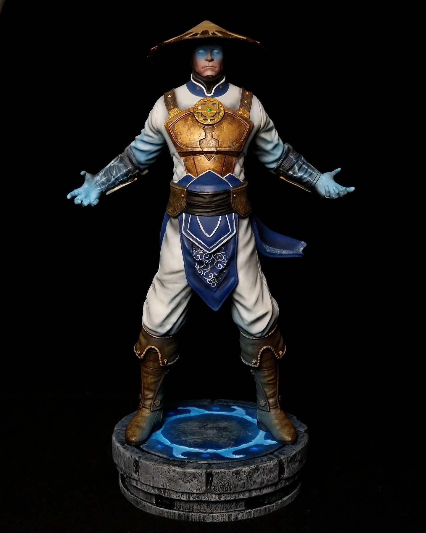 Mortal Kombat Raiden Figur Mortal Kombat Raiden Objekt Groß 25CM