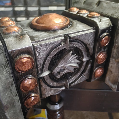 Doomhammer Warcraft Hammer WOW Doomhammer Warcraft Orgrim Doomhammer 25CM Büste