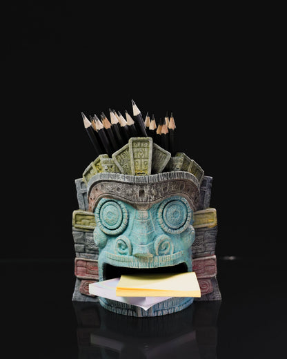 Totem of Strength Schreibtisch-Organizer Stifthalter 15 cm