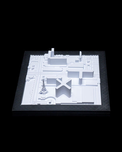 Las Vegas 3D Stadtbild Dekorative Minimalistische Wandtafel Las Vegas