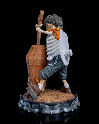 Mechaniker - Raybone Brown Bemalte Figur 15 cm