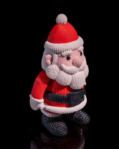 Weihnachtsdeko Weihnachtsmann Bewegliches Spielzeug 10CM