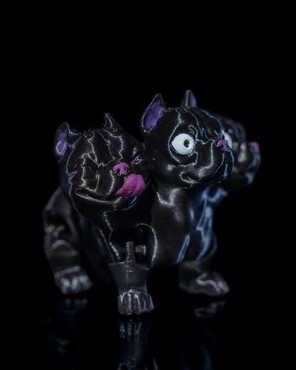 Harry Potter Der Stein der Weisen Cerberus Zweiköpfiger Hund Fluffy Bewegliches Spielzeug 13