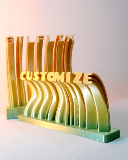 Personalisiertes 3D Deko-Schriftzug 3D Schrift Desktop Deko-Objekt
