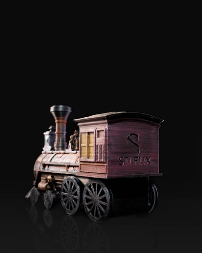Western Lokomotive Zug Bewegliches Spielzeug Cowboy Lokomotive Zug Bewegliches Spielzeug