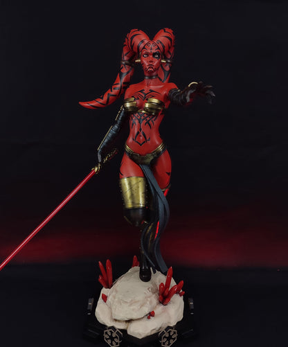 Star Wars Darth Talon Figur Star Wars Darth Talon Dekoration Groß 25CM