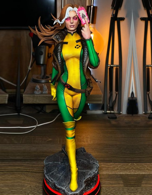 X-Men Rogue Bemalte Figur Anna Marie Figur Groß 25CM