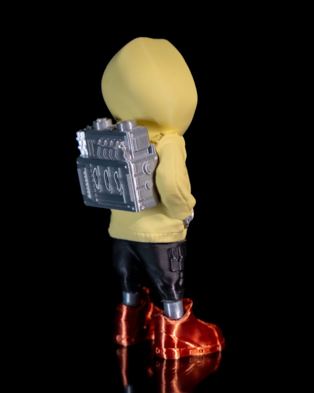 Space Age Underground Mensch Roboter Spielzeug 15CM