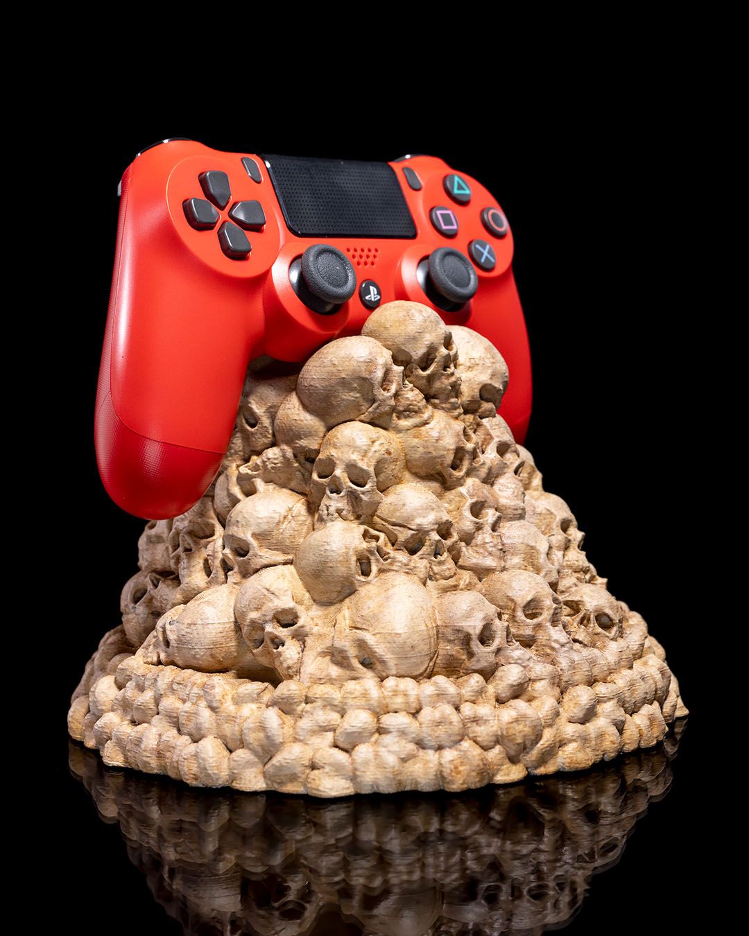 Schädel PS4-PS5 Controller-Ständer 12 CM