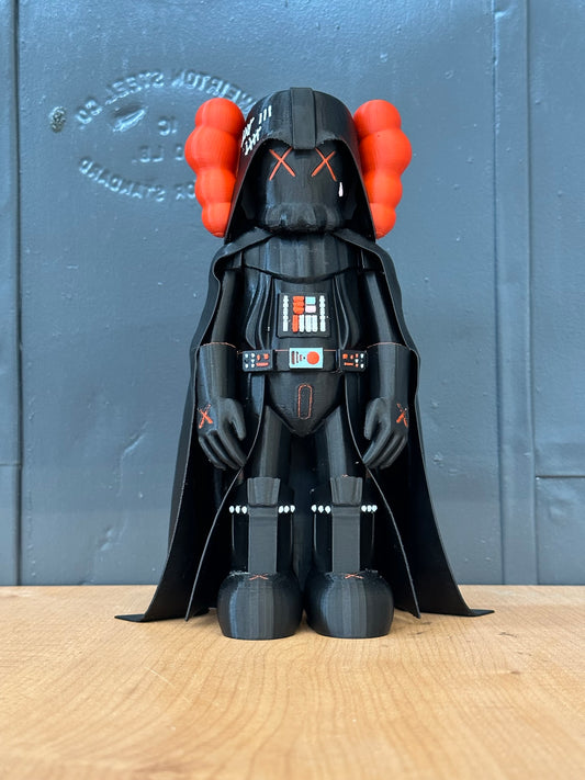 Kaws Darth Vader Figür Kaws Boyalı Figür Kaws Starwars Figür Büyük Boy 20CM
