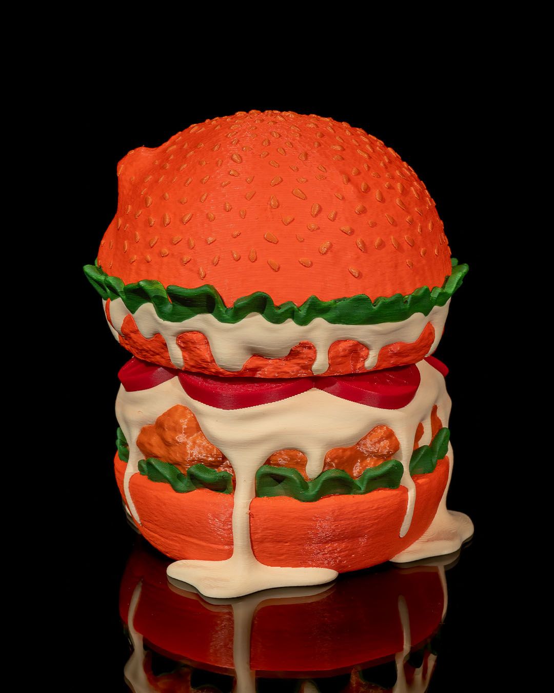 Monster Hamburger Aufbewahrungsbox 16CM