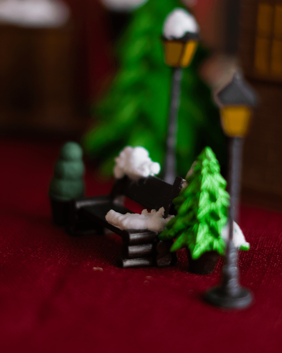 Weihnachtsdekoration Tischdekoration Neujahrsdorf Weihnachtsdorf