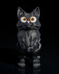 Bewegliche Fluffy Kitten Schwarze Katze Spielzeug Groß 15 CM