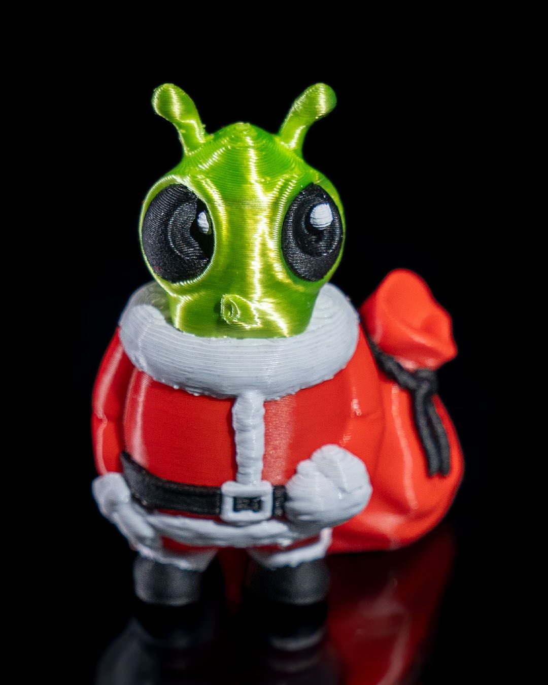 Weihnachts-Anhänger Außerirdischer Weihnachtsmann Weihnachtsbaumschmuck Weihnachtsmann 18CM