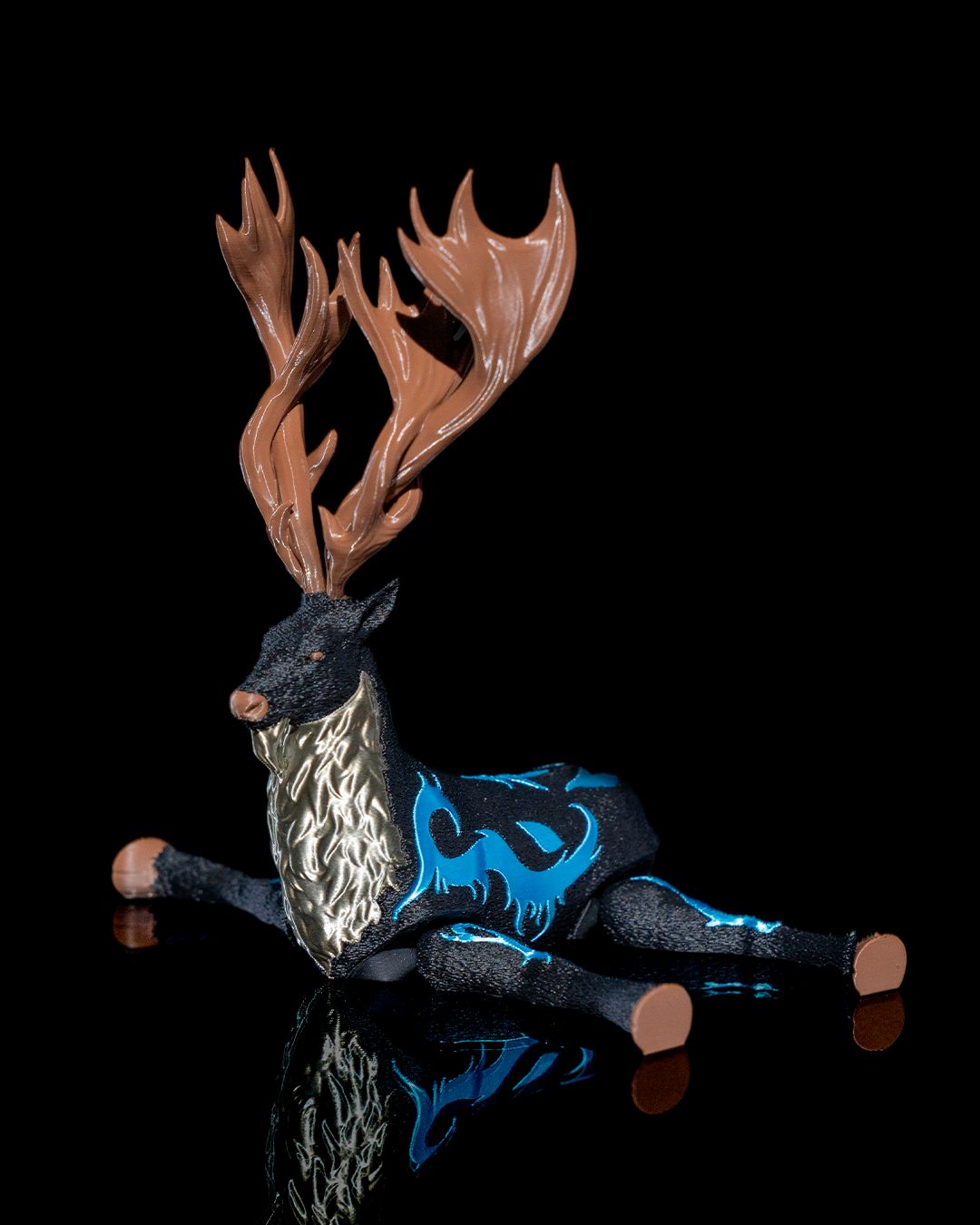 Waldhüter Bewegliche Rentierfigur 20 cm (Riesengröße)