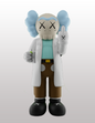 Kaws Rick and Morty Bemalte Figur Kaws Rick Mittelfinger Figur Groß 20CM