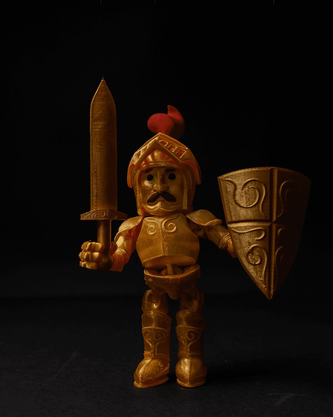Trojanischer Ritter Desktop Dekoration Deko-Figur