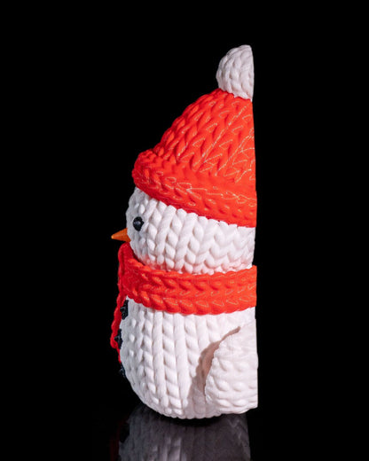 Weihnachtsdekoration Schneemann Bewegliches Spielzeug 9CM