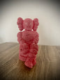 Rosa Kaws Marshmallow Bemalte Figur Groß 20CM