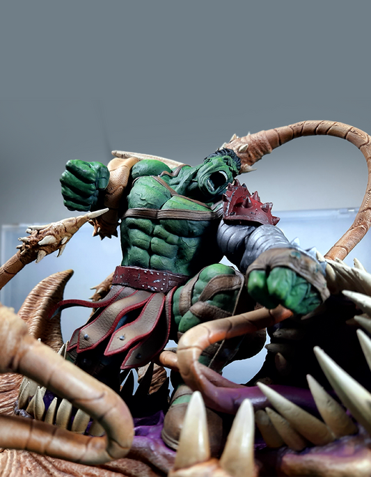 Hulk vs Planet Figür Savaşan Hulk Figür 25CM