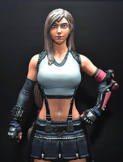 Final Fantasy Tifa Lockhart Figur Final Fantasy Prinzessin Rosa Objekt Groß 25CM