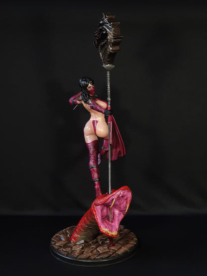 Mortal Kombat Mileena Figur Mortal Kombat Mileena Objekt Groß 25CM