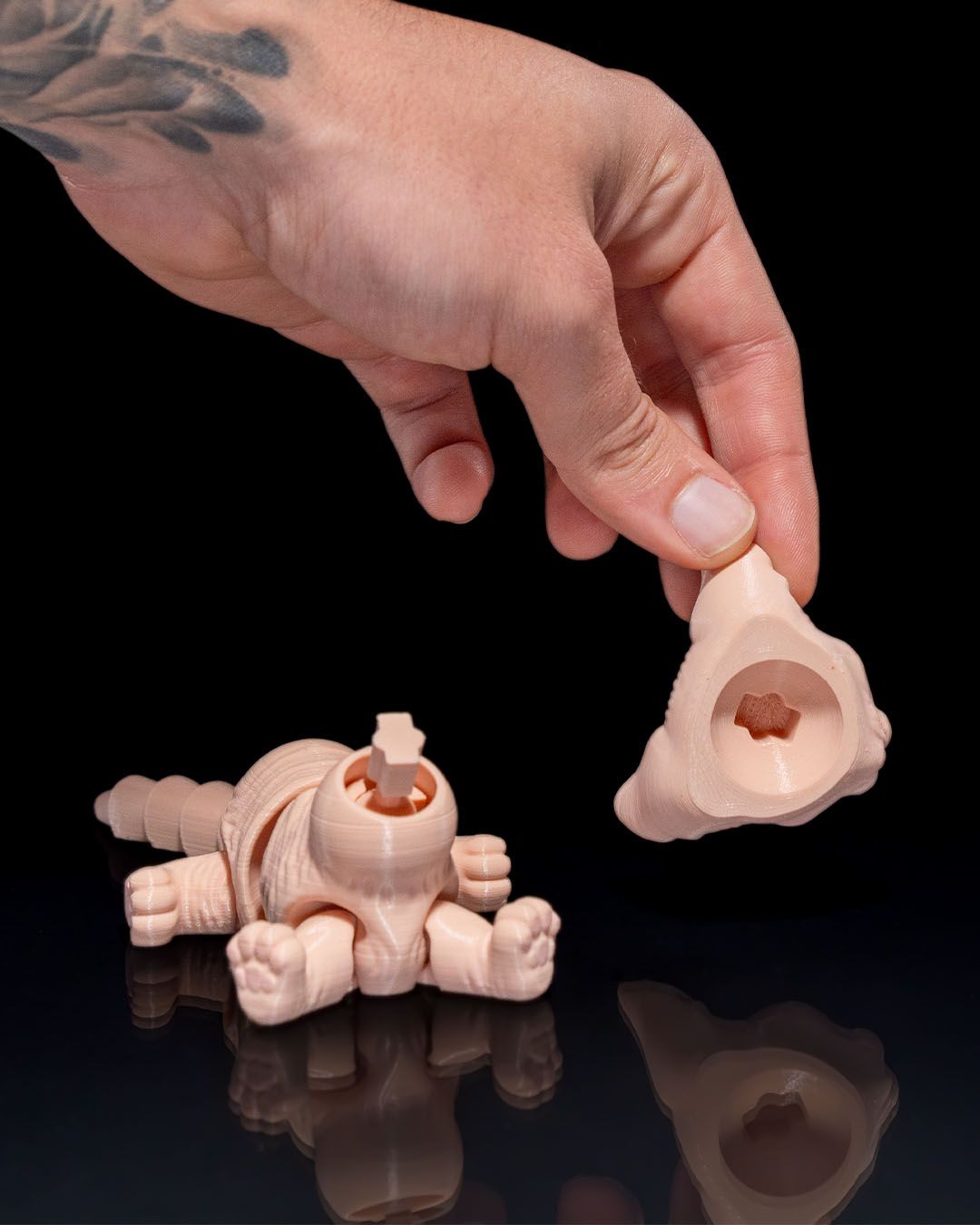 Sphynx Bewegliche Katzenfigur