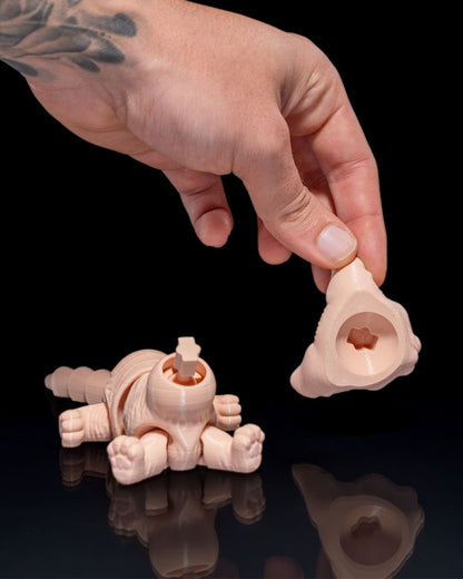 Sphynx Bewegliche Katzenfigur