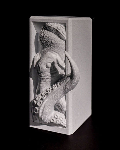 Kraken Buchstütze Oktopus Buchstütze Groß 20CM