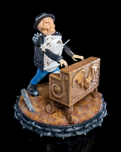 Skelett am Klavier Elton John Figur 27CM Groß
