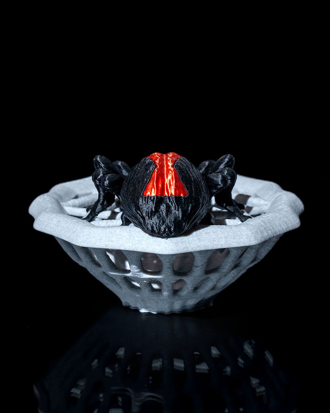 Halloween Spinnen Süßigkeitenschale Halloween Spinnen Süßigkeitenhalter 18CM
