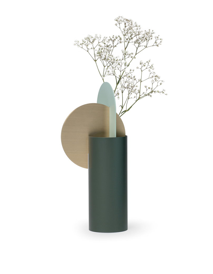 Vasyl Soyut Vase Groß 25 CM Dekoratives Hartplastik Abstraktes Vase