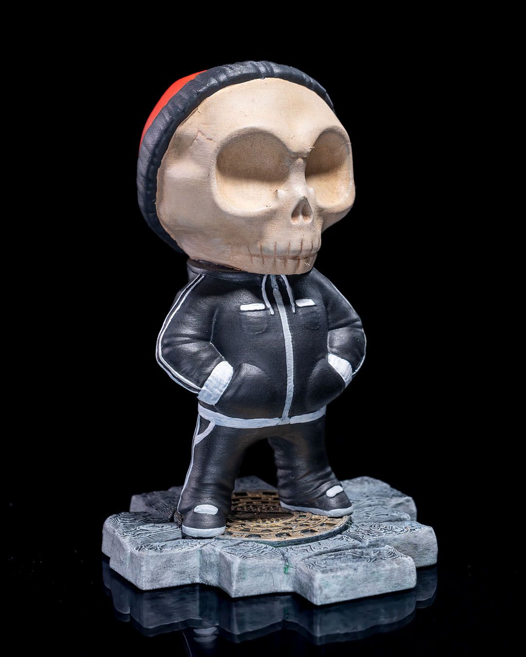 Halloween Urban Terrors – Grimmige bemalte Figur 15 cm (GROSSE AUSFÜHRUNG)