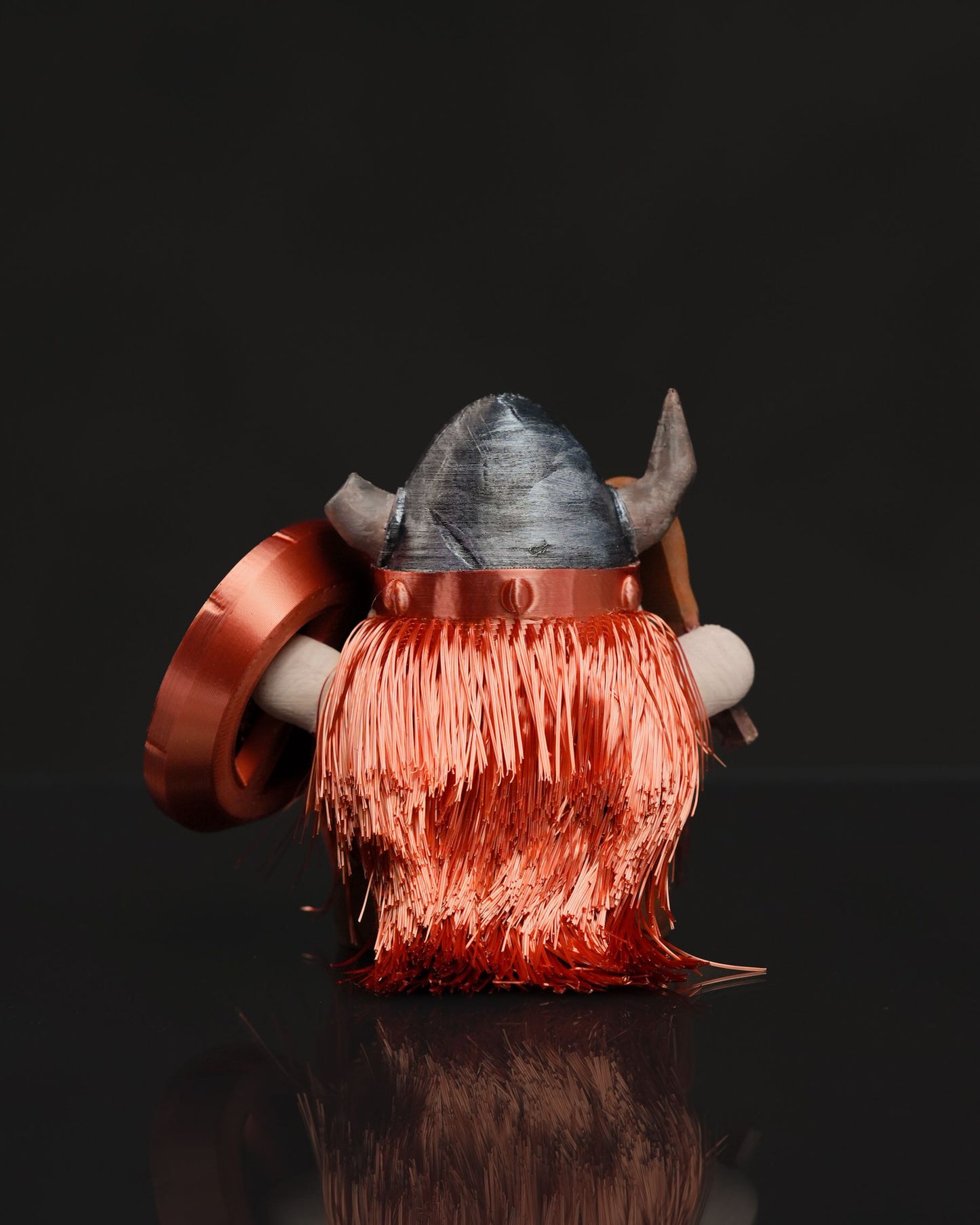 Wikinger Zwerg Hornhelm Trio Hjalmar Hornhelm Dreier Figur