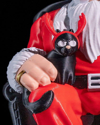Weihnachtsdeko Weihnachtsmann Figur 15CM