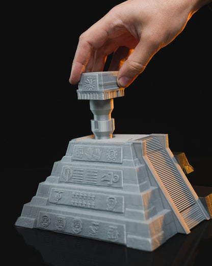 Pyramid Puzzle Toy Pyramid Decorative Object 13CM