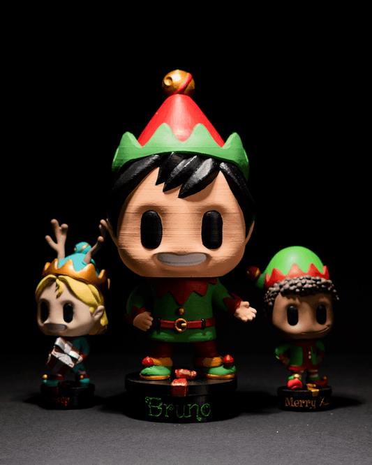Christmas Decoration 3-piece Elf Gnomes New Year 3-piece Elf Gnomes Desktop Decorative Objects