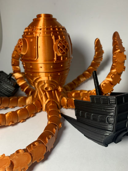 Roboter-Krake Bewegliches Oktopus-Spielzeug Alien-Oktopus-Spielzeug Weltraum-Oktopus