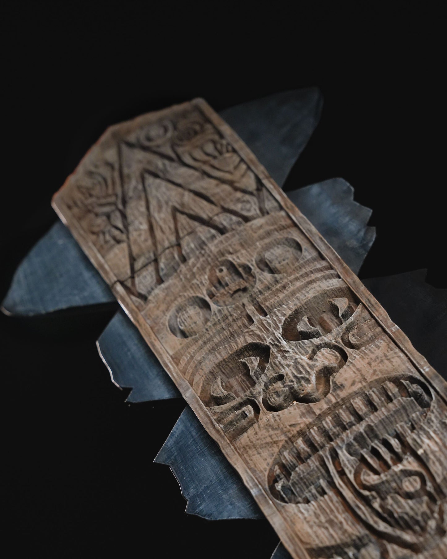 Macuahuitl Azteken Kriegskeule (Originalgröße)
