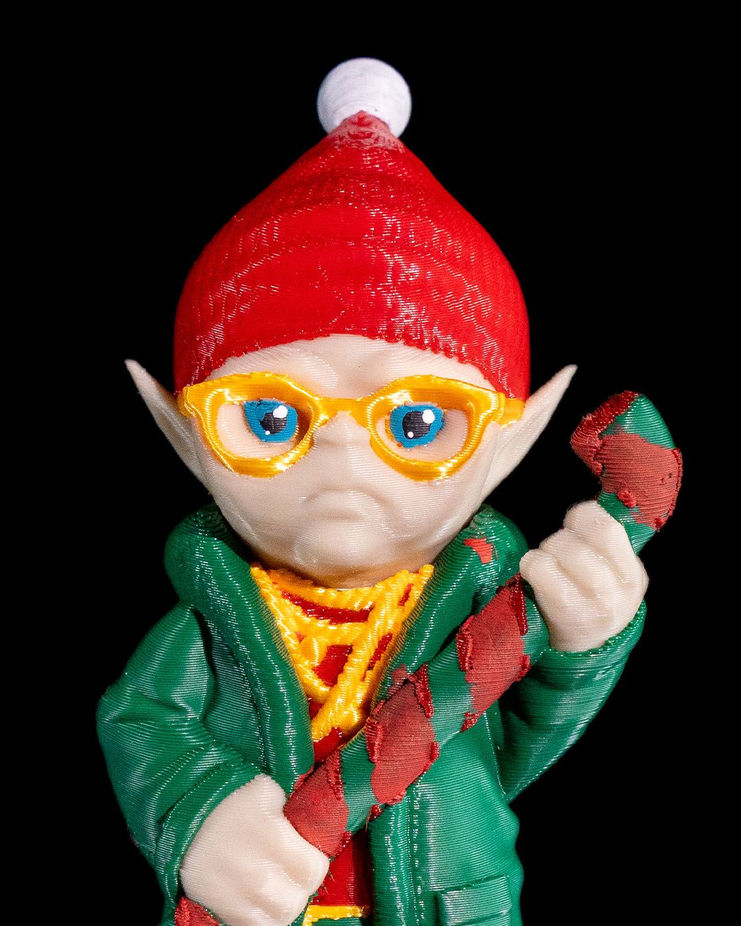 Weihnachtsbaumschmuck Weihnachtsmann Team Twinkle Twister Objekt 10CM