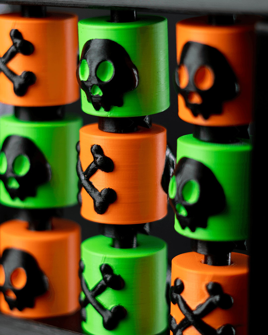 Halloween Spiel SOS Halloween Spiel XOX Tischdeko