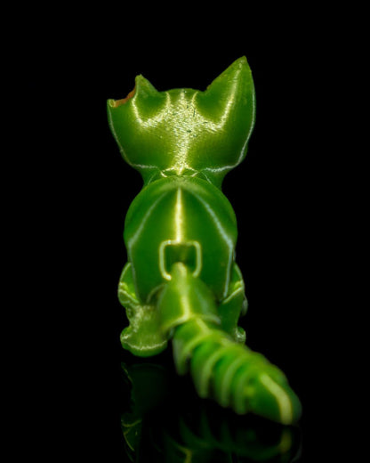 Halloween Zombie Katze Bewegliches Spielzeug 13 CM