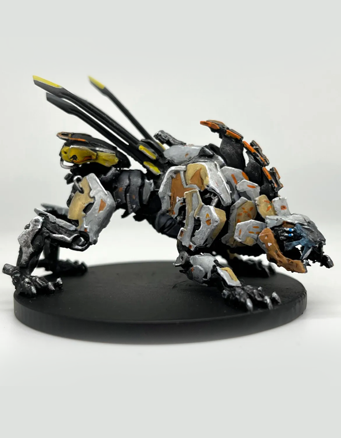 Horizon Zero Dawn Sawtooth Painted Figure Horizon Zero Dawn Sawtooth Figur