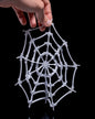Halloween Bewegliche Spinnennetz-Figur