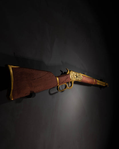 Texas Cowboy Gewehr Western Jagdgewehr Wanddekoration Wanddekoratives Objekt