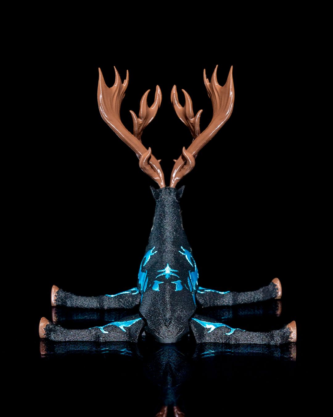 Waldhüter Bewegliche Rentierfigur 20 cm (Riesengröße)