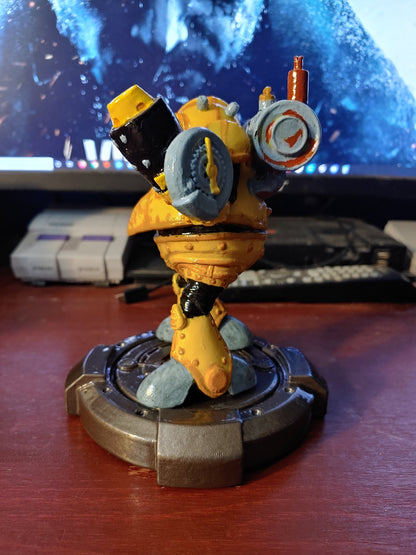 Krono Robo Bemalte Figur Prometheus Figur Groß 25CM