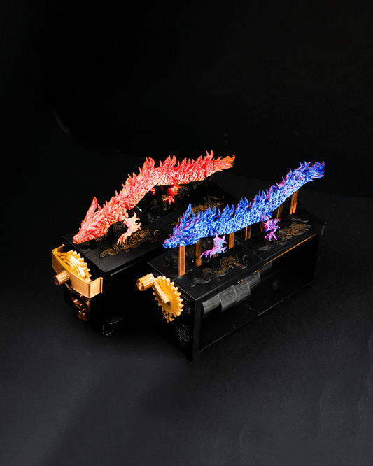 Chinesischer Drache Bewegliches Spielzeug - Festival Drache Bewegliche Schreibtischdekoration
